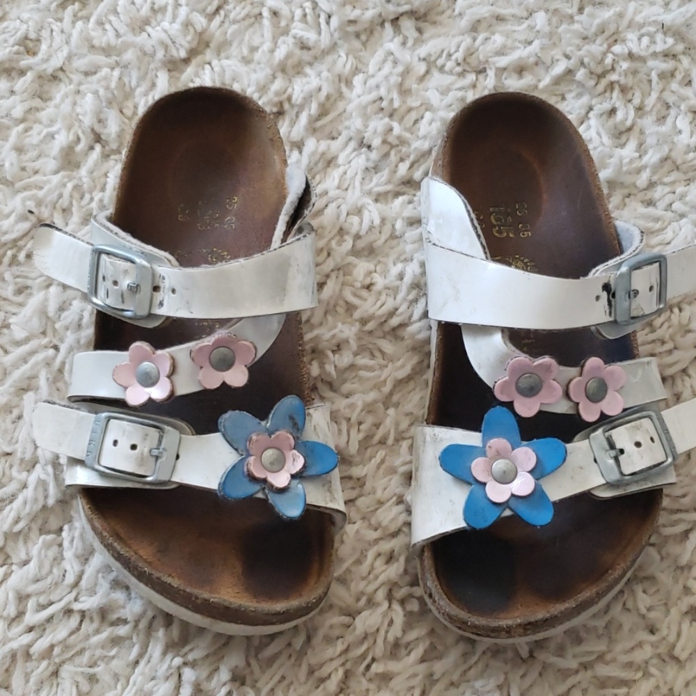 Worn toddler birkenstocks